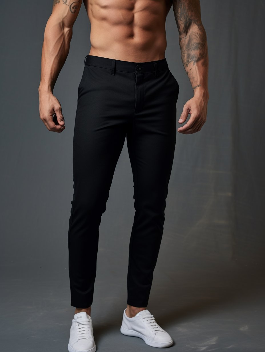 Men's Slim Chino Trousers