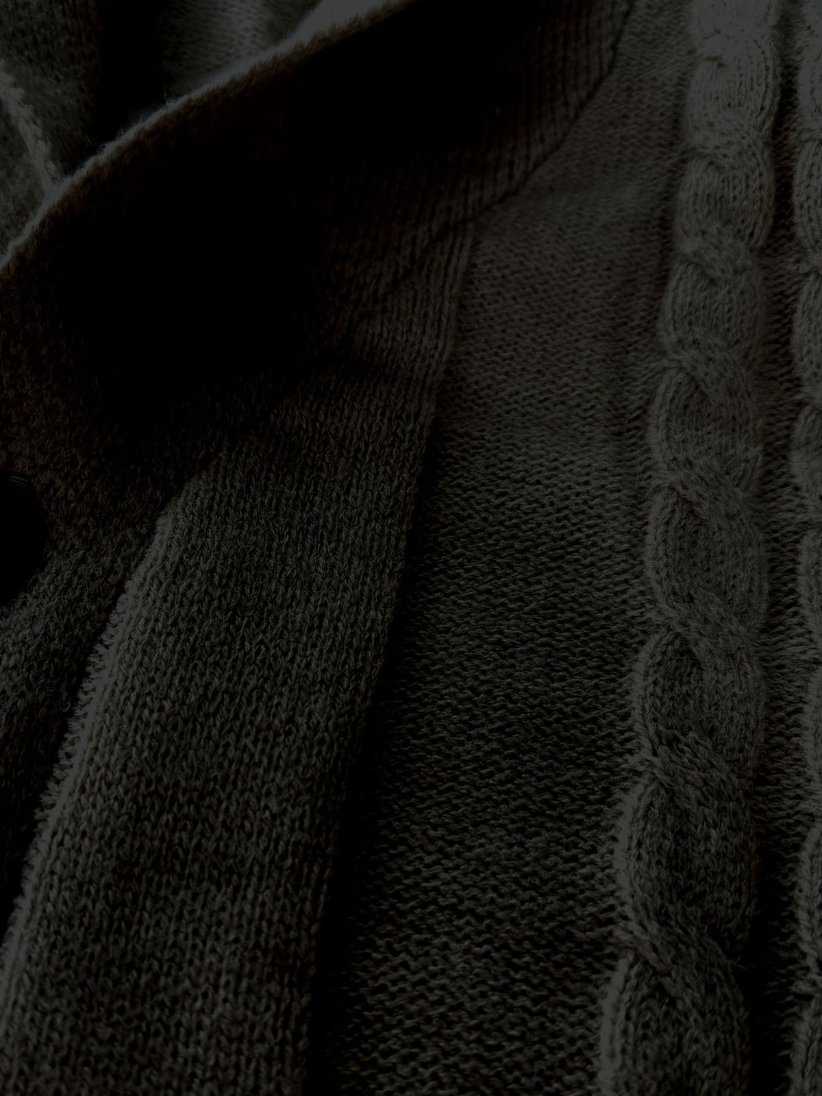 Men's Shawl Collar Cardigan