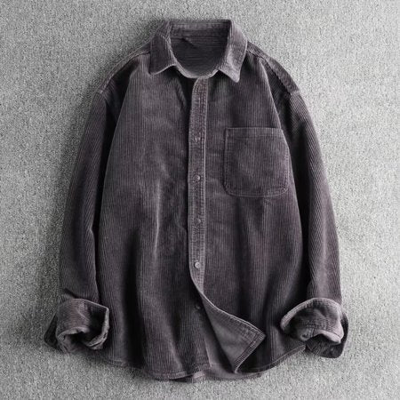 Men's Corduroy Shirt Jacket