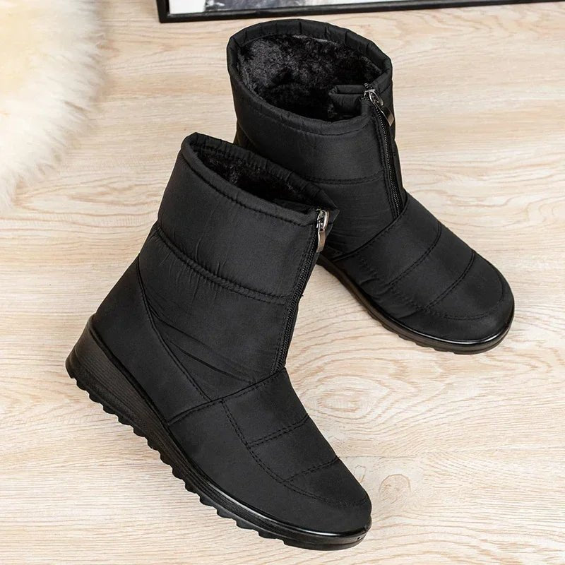 Women's Quilted Snow Boots