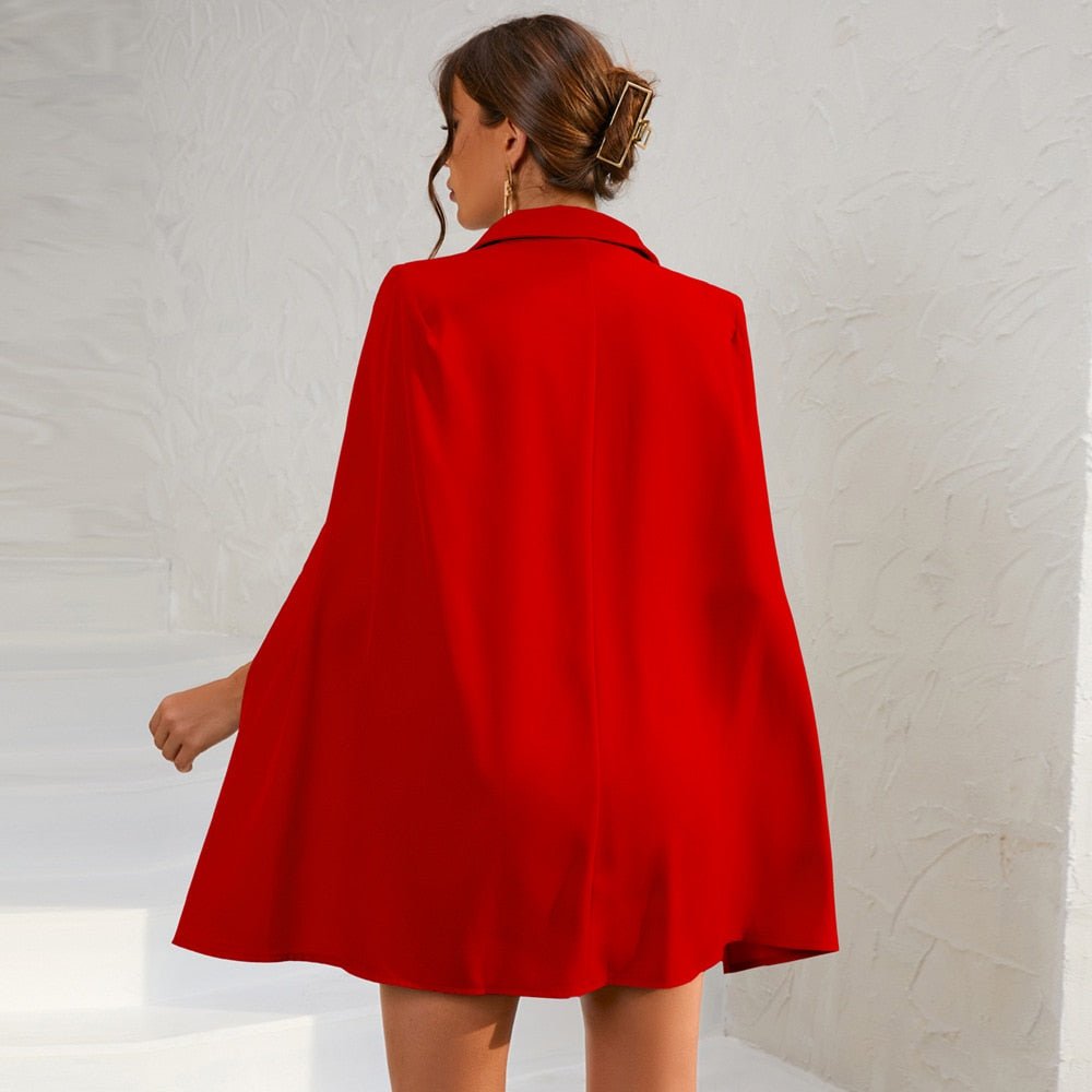 Women's Cocktail Mini Blazer Dress