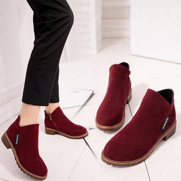 Women's Suede Ankle Boots