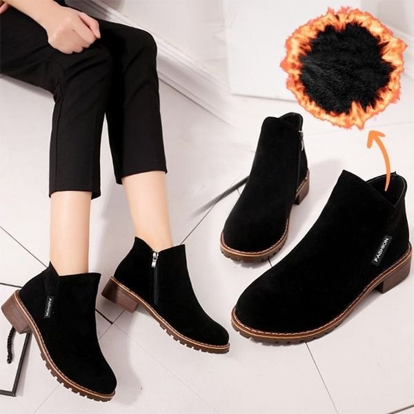 Women's Suede Ankle Boots