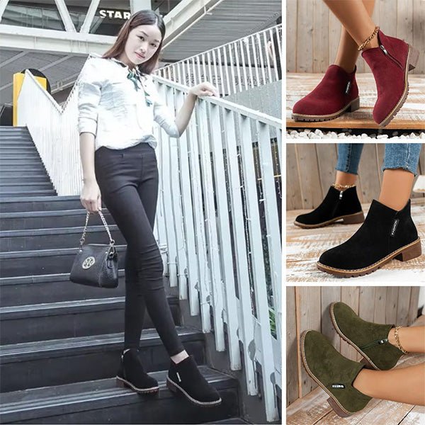 Women's Suede Ankle Boots