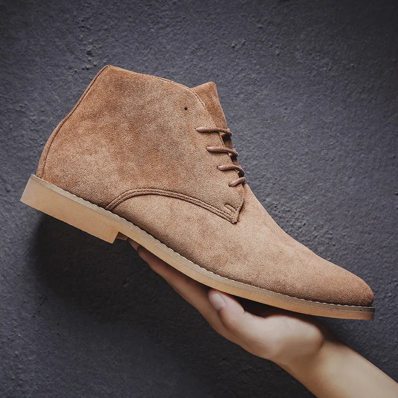 Men's Suede Chukka Boots - Brown