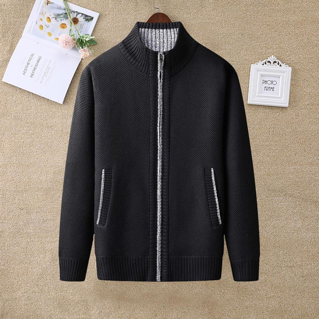 Men's Full-Zip Knit Cardigan