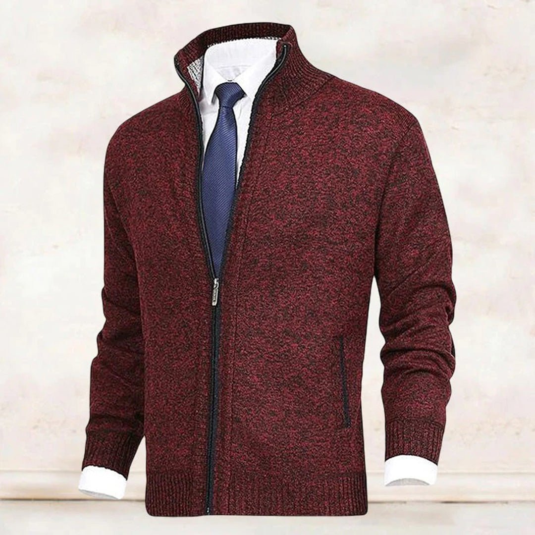 Men's Full-Zip Knit Cardigan
