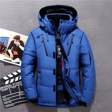 Men's Puffer Jacket - Blue