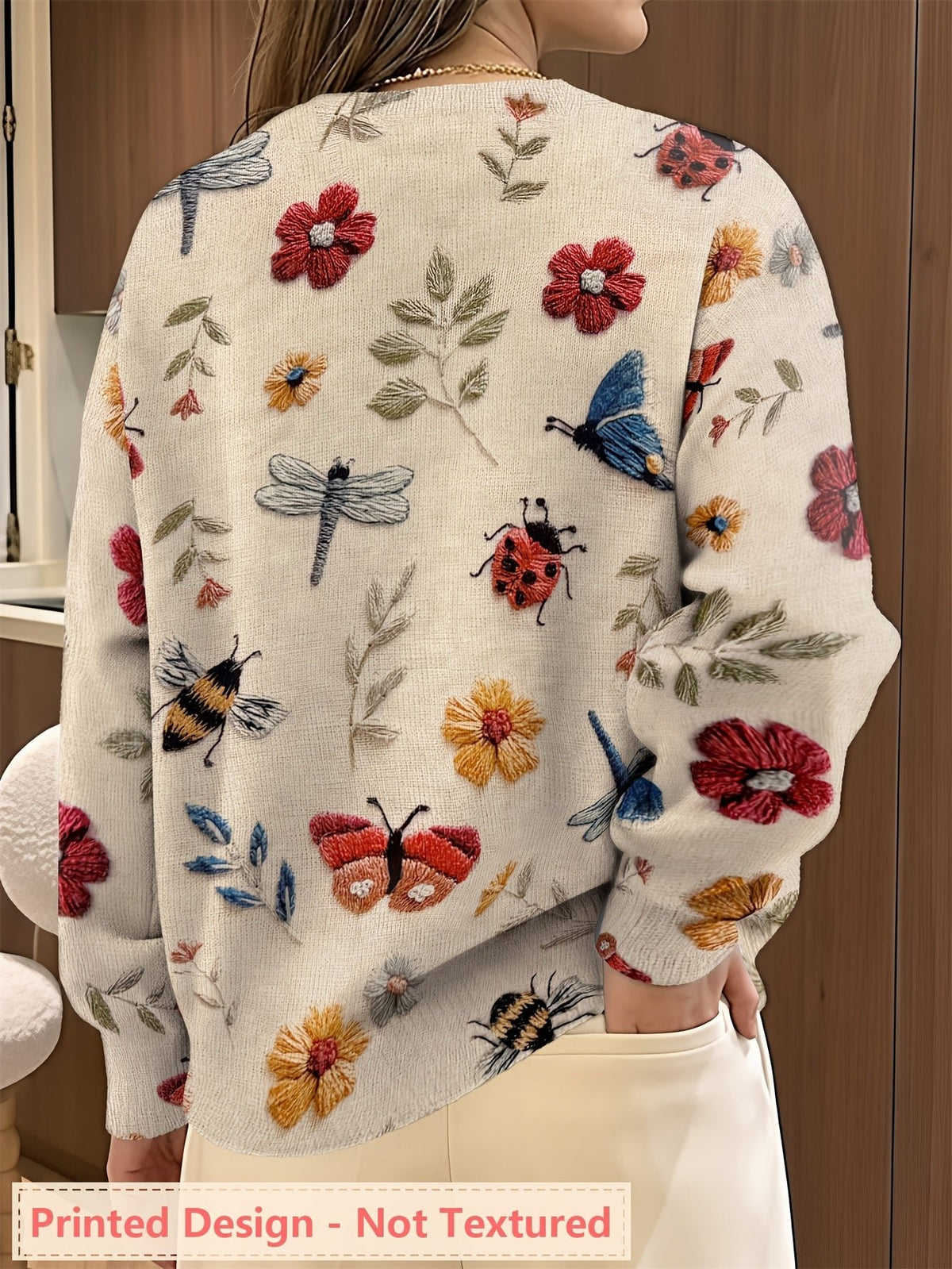 Women's Floral Jumper Jumper