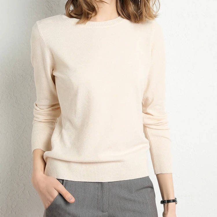 Women's Wool Crew Neck Jumper