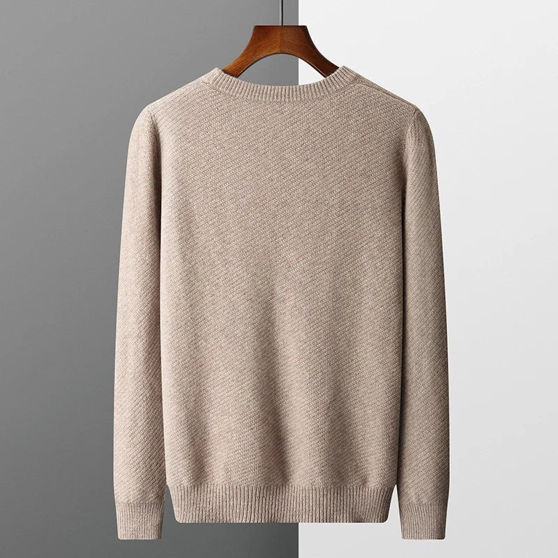 Men's Knit Crew Neck Jumper