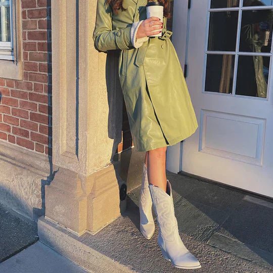 Women's Embroidered Western Ankle Boots
