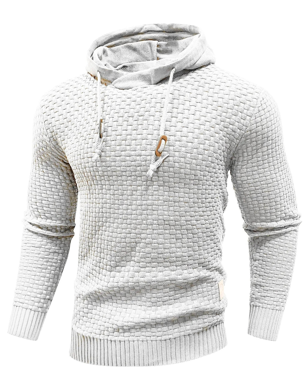 Men's Knit Hooded Jumper