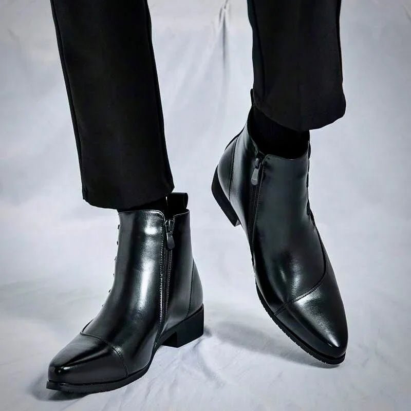 Men's Leather Chelsea Boots
