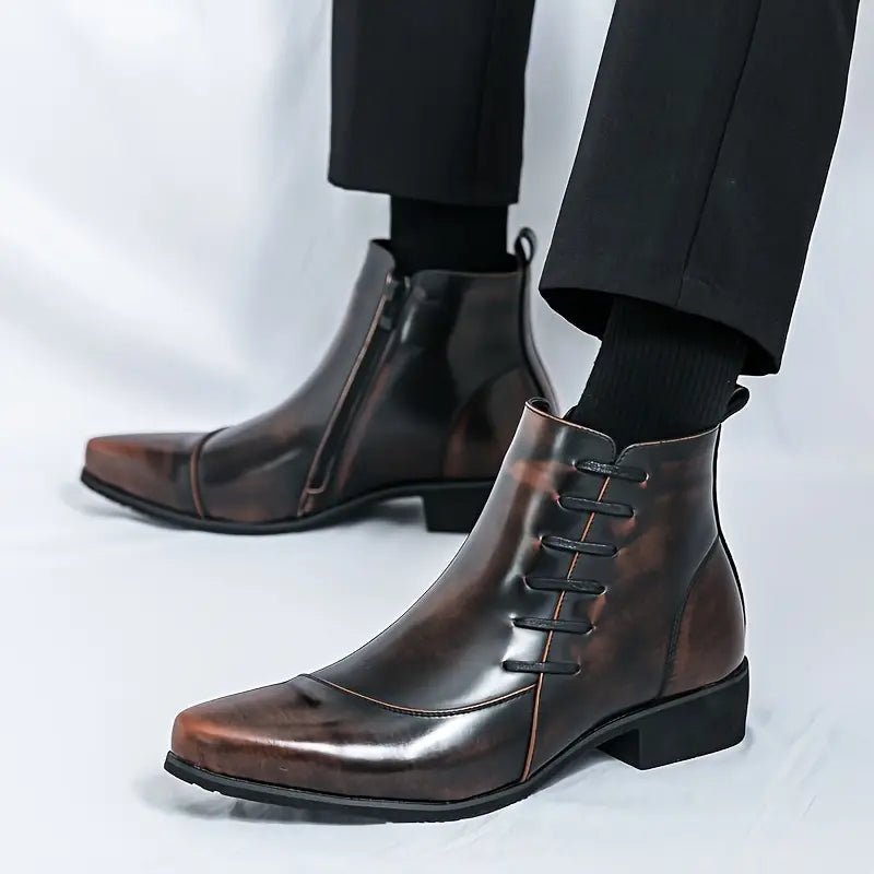Men's Leather Chelsea Boots