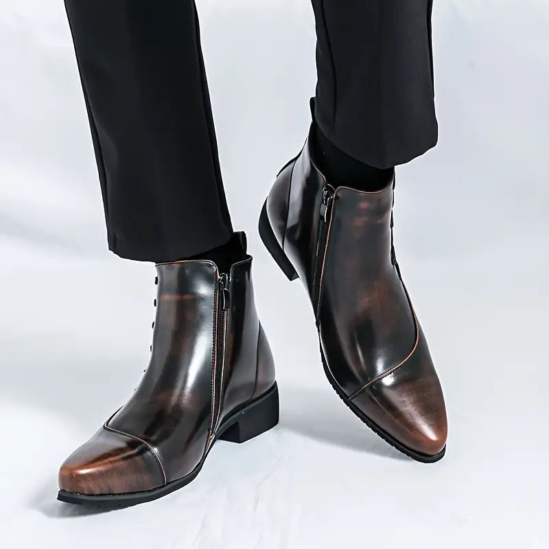 Men's Leather Chelsea Boots