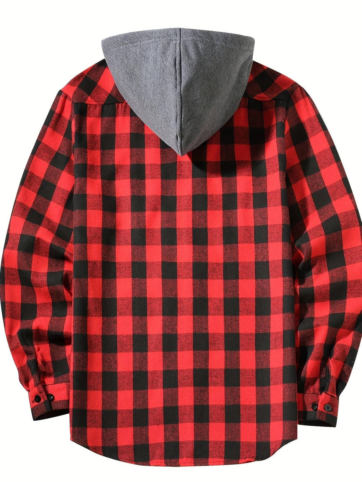 Men's Plaid Shirt Jacket