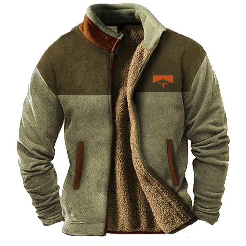 Men's Fleece Jacket - Green