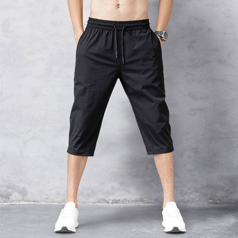 Men's Cropped Capri Trousers