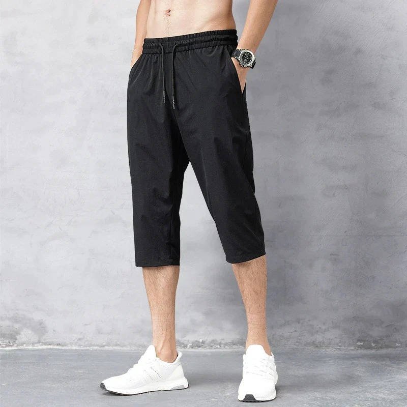 Men's Cropped Capri Trousers