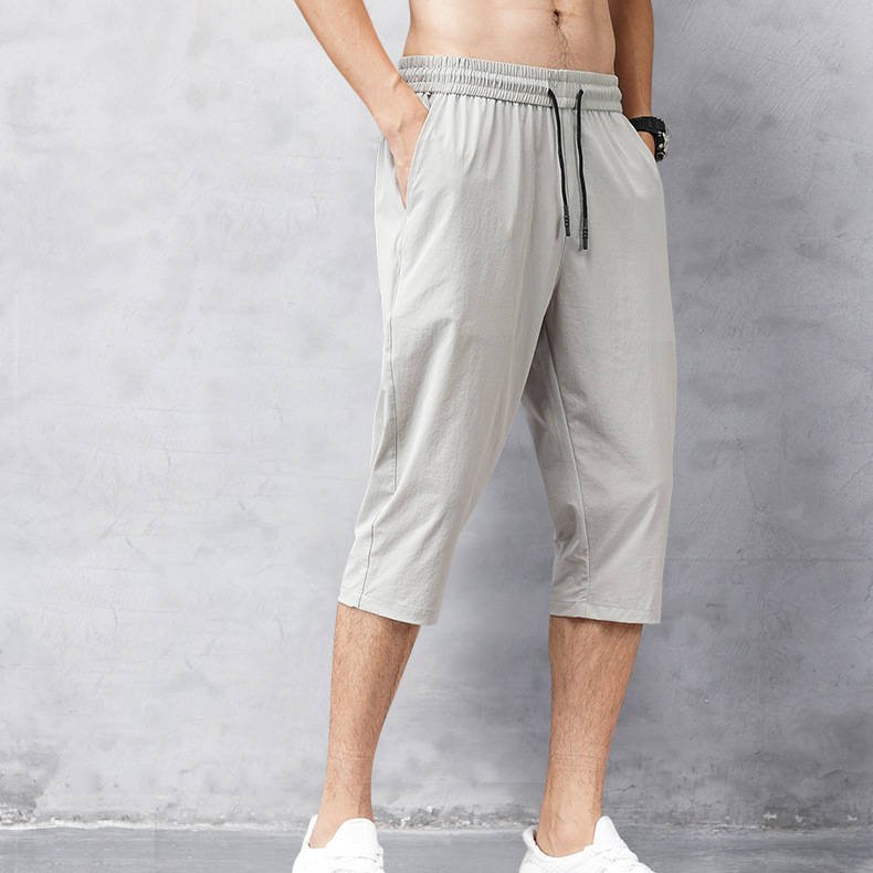Men's Cropped Capri Trousers