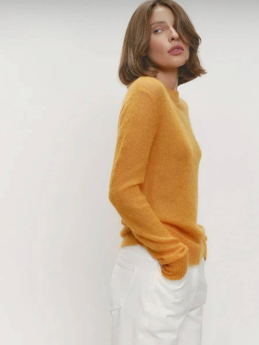 Women's Mohair Crewneck Jumper