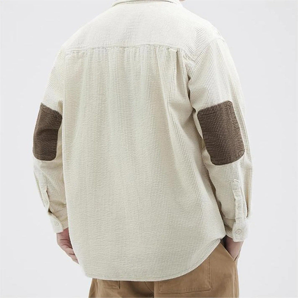Men's Oversized Corduroy Shirt Jacket