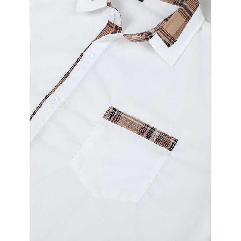 Men's Slim Flannel Shirt