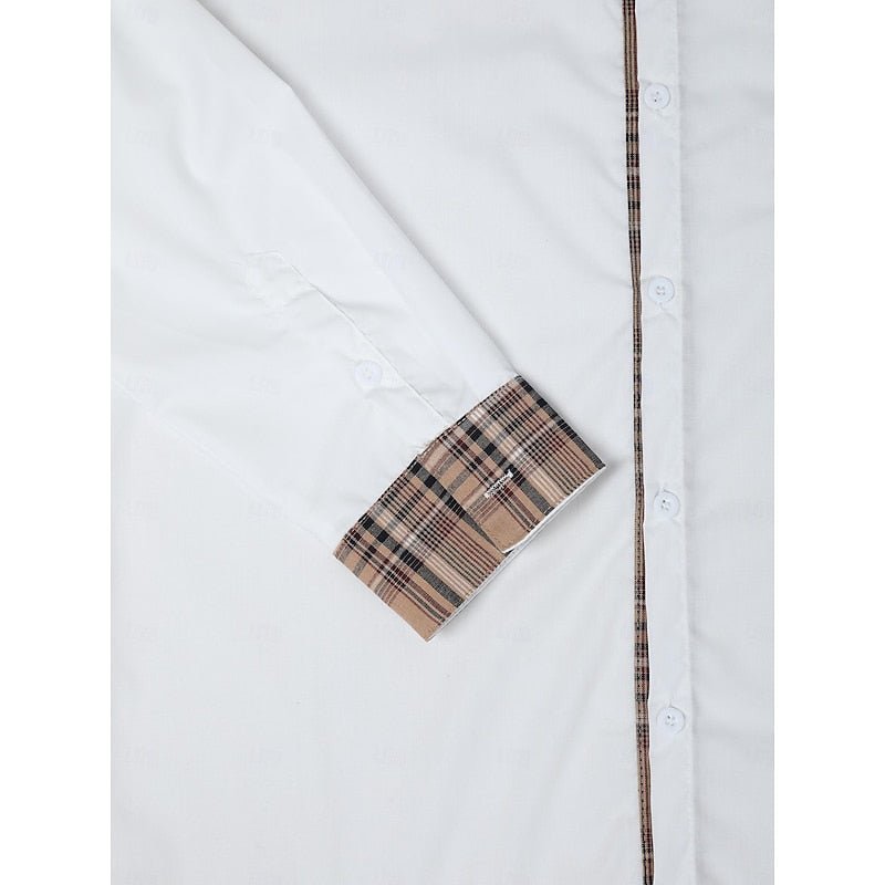 Men's Slim Flannel Shirt