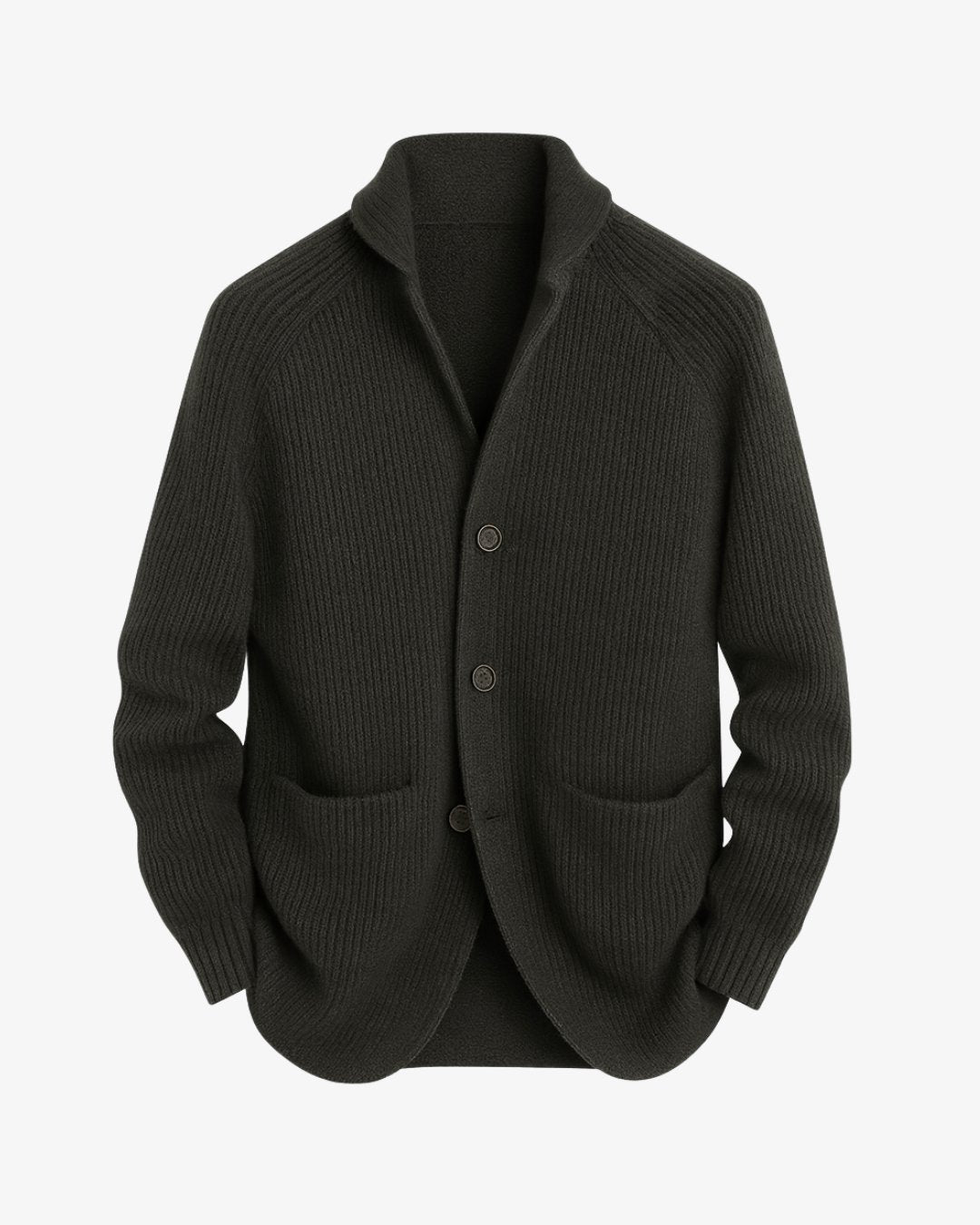 Men's Wool Blazer Cardigan