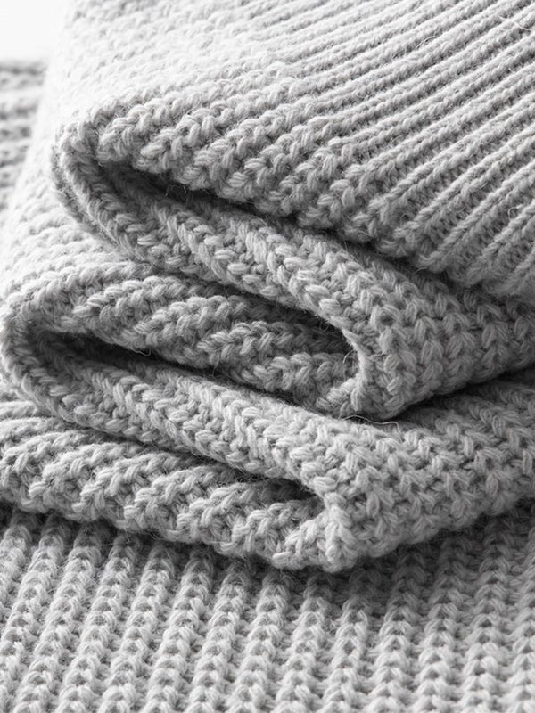 Men's Oversized Quarter-Zip Jumper