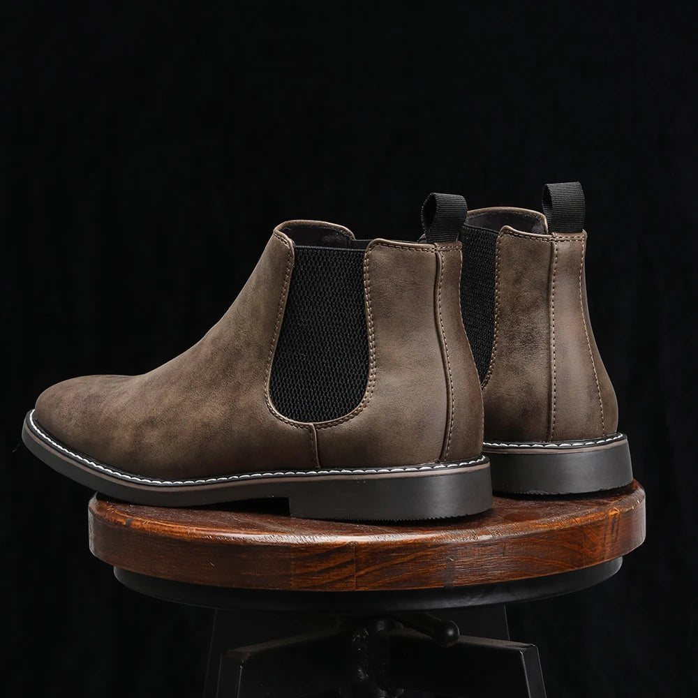 Men's Leather Chelsea Boots