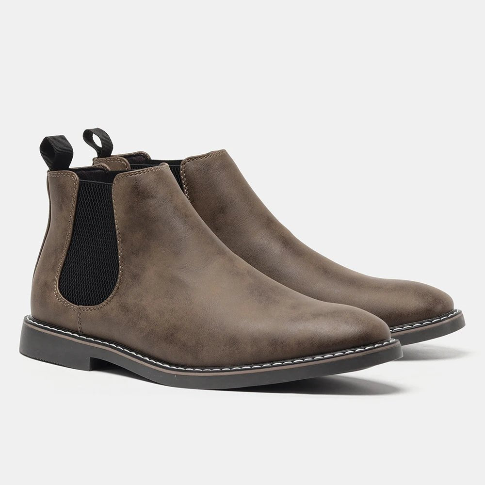 Men's Leather Chelsea Boots