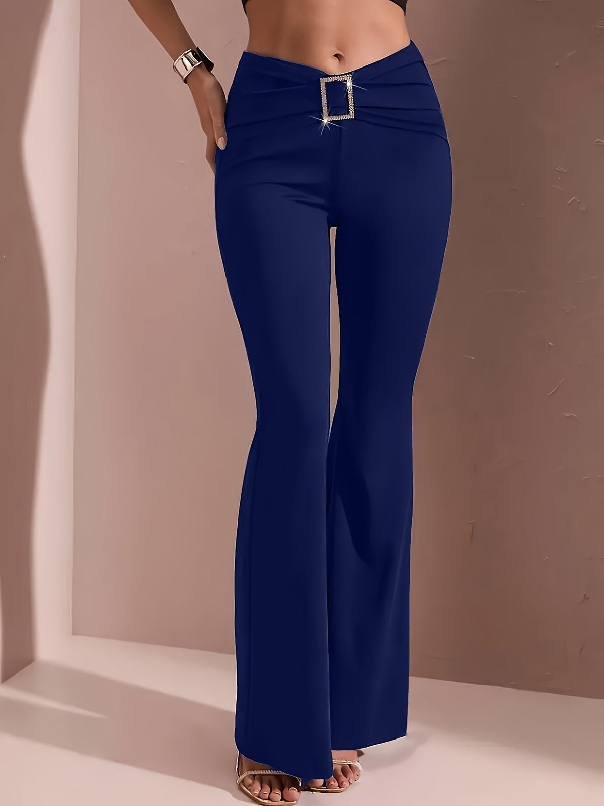 Women's Party Trousers - Blue