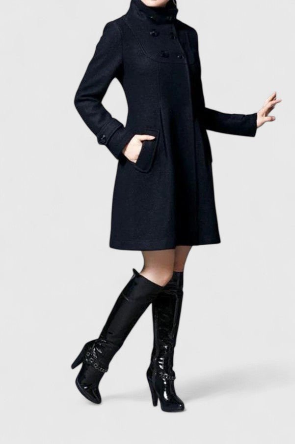 Women's Wool Swing Coat