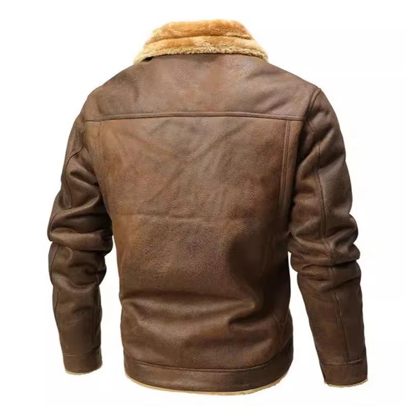 Men's Suede Trucker Jacket