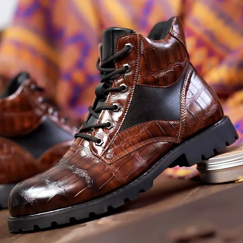 Men's Leather Ankle Boots
