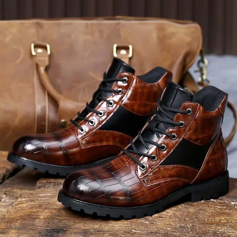 Men's Leather Ankle Boots