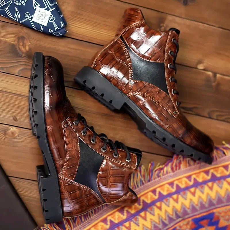 Men's Leather Ankle Boots