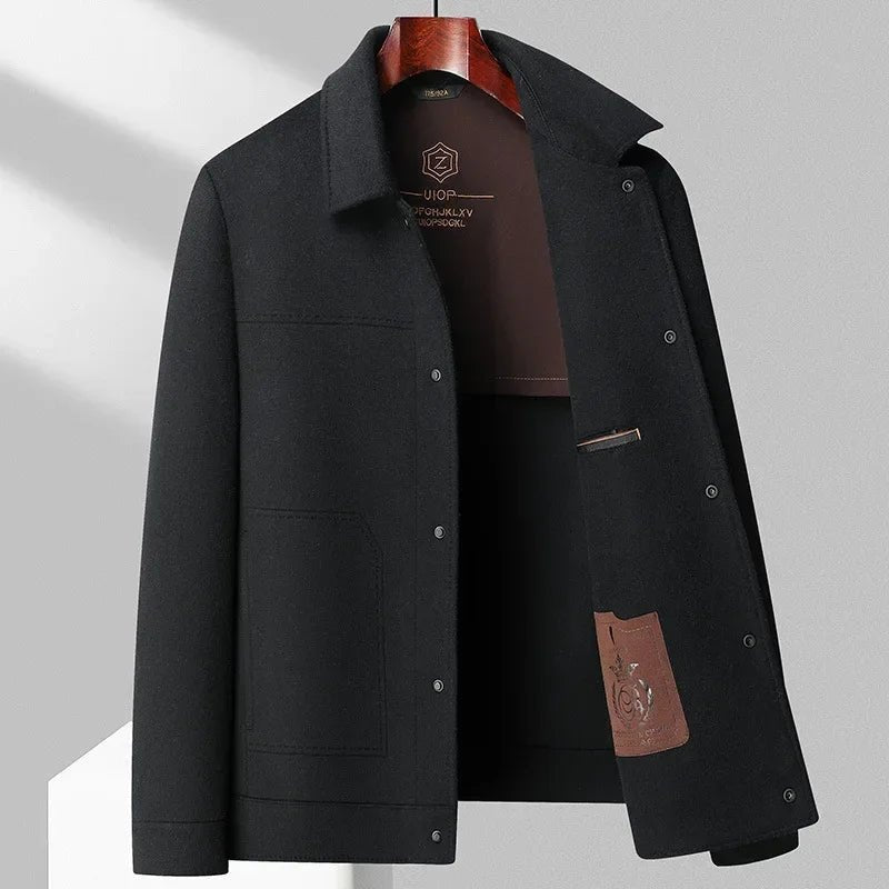 Men's Wool Jacket - Black