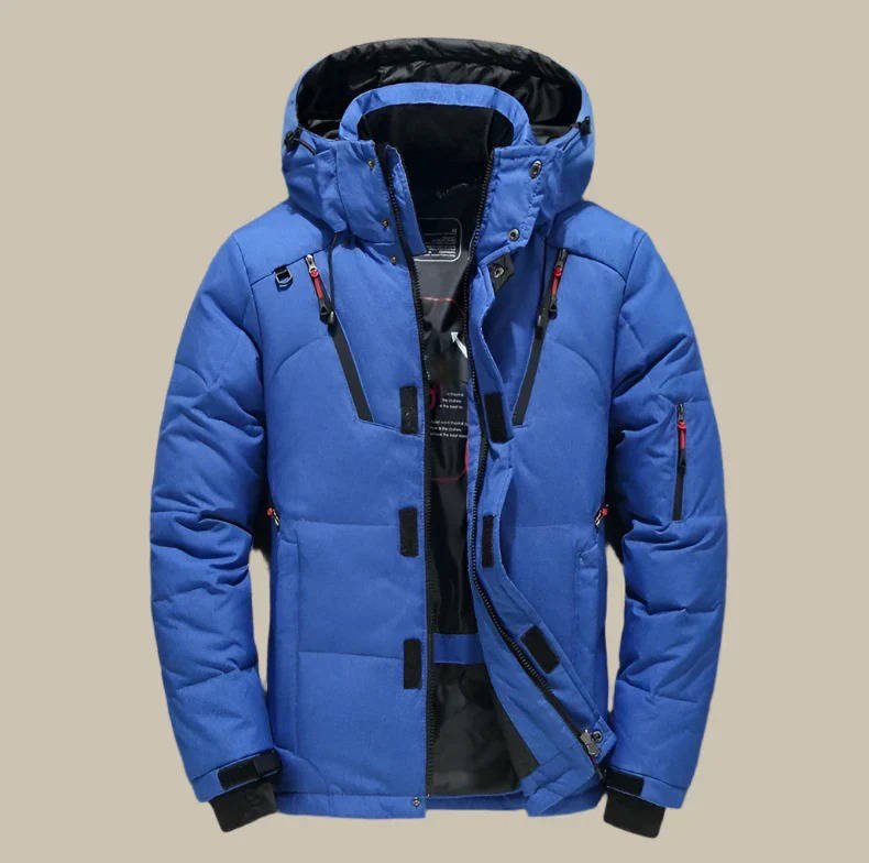 Men's Puffer Jacket - Blue