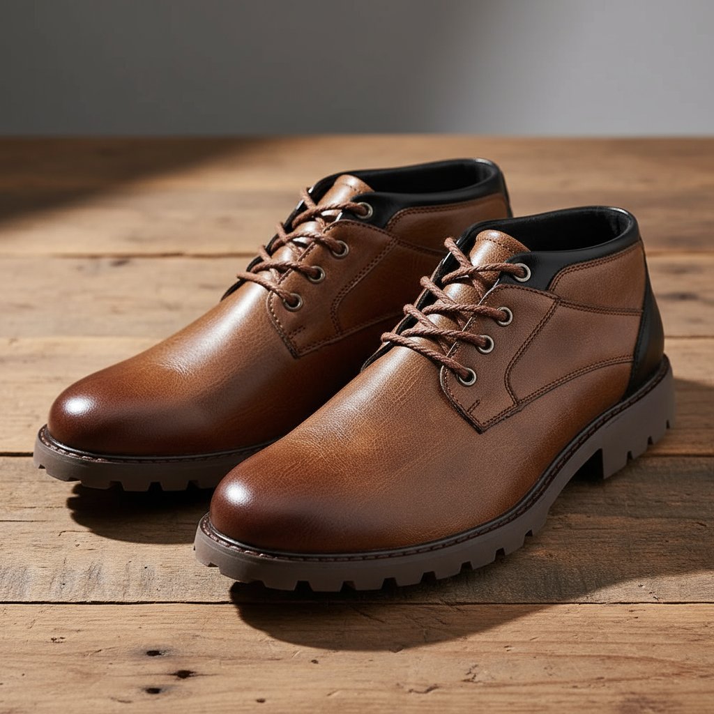 Men's Leather Chukka Boots