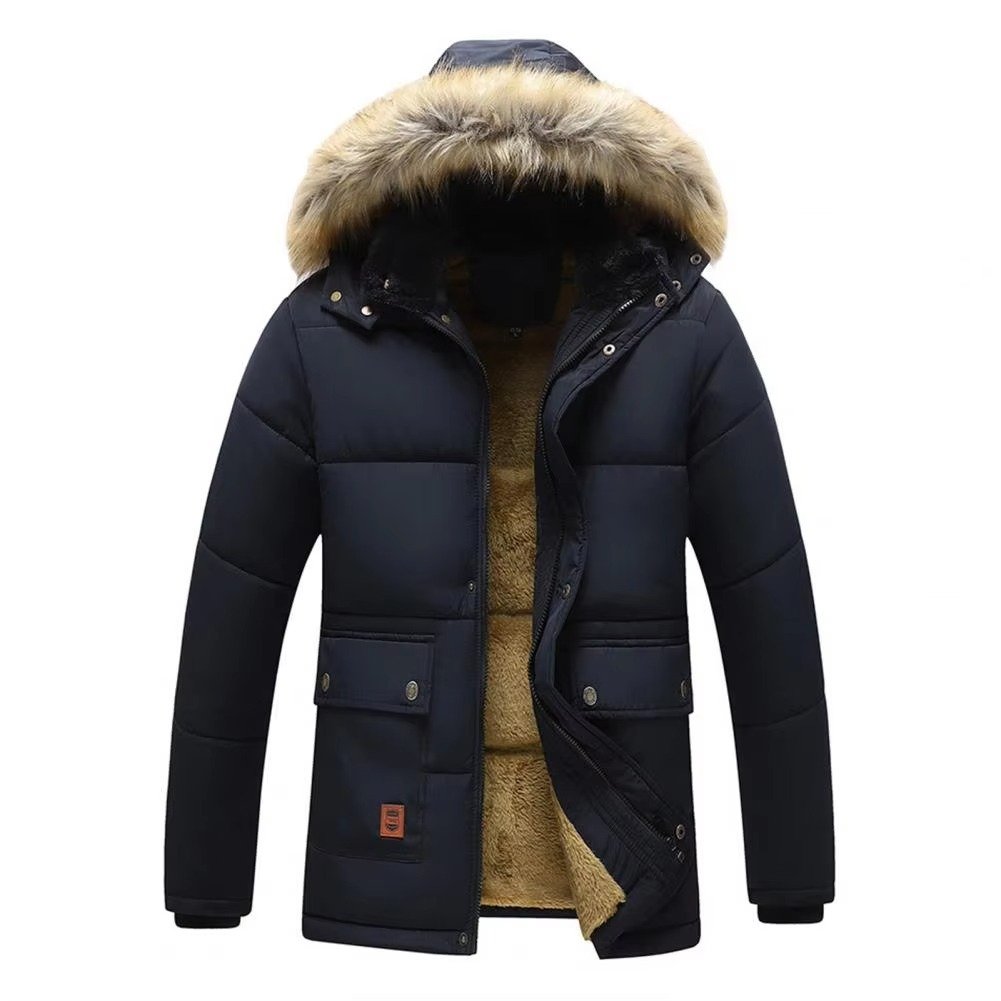 Men's Parka Jacket - Blue