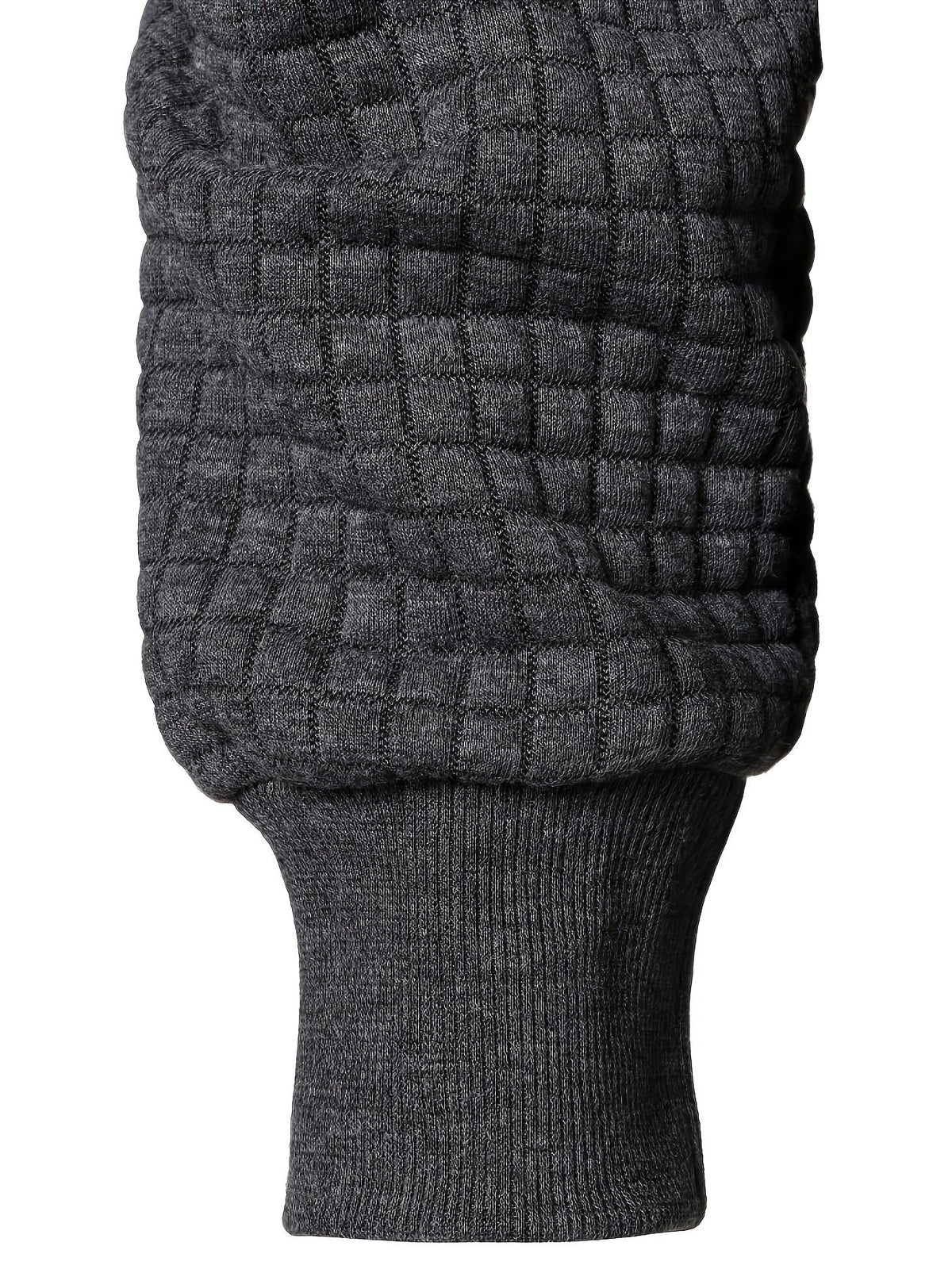 Men's Quilted Zip-Up Bomber Jacket