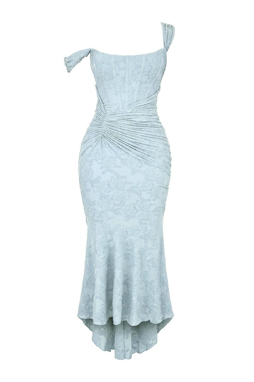 Women's Floral Bodycon Square Neck Dress