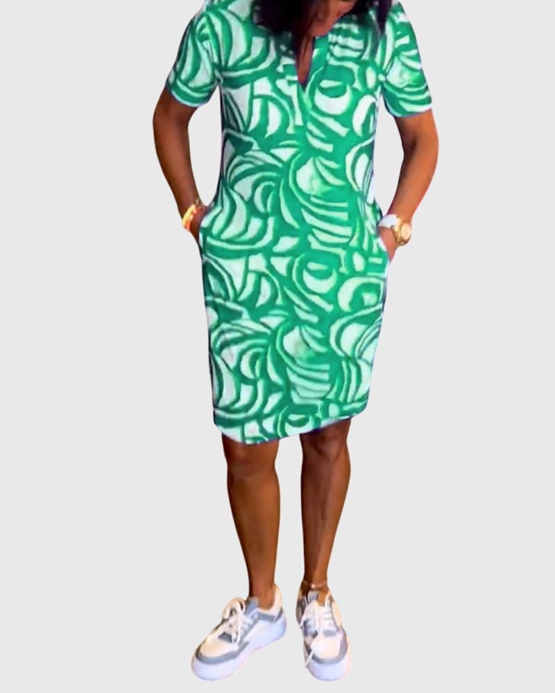 Women's Knit Shift Dress