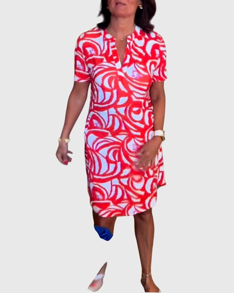 Women's Knit Shift Dress
