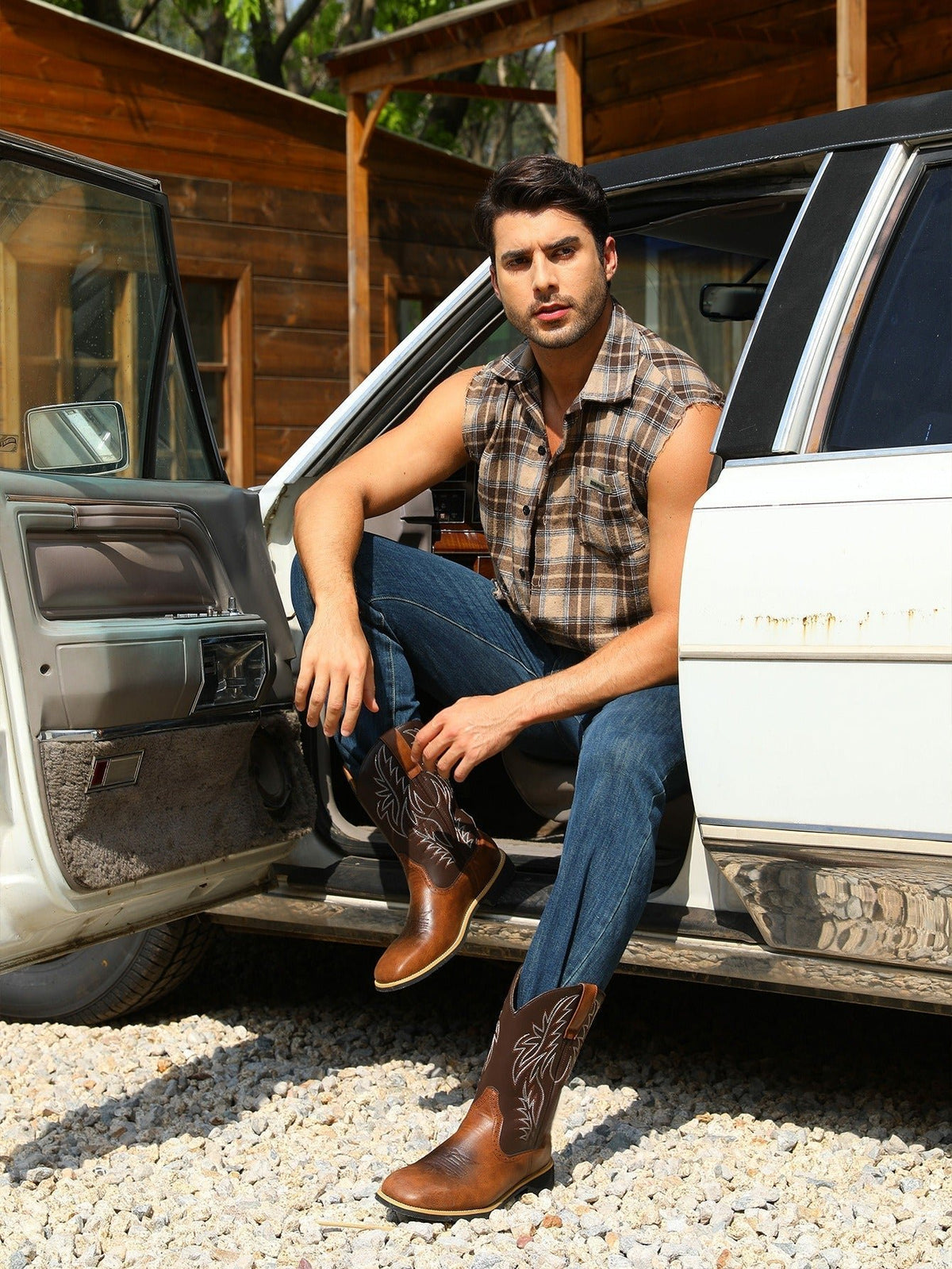 Men's Western Cowboy Boots