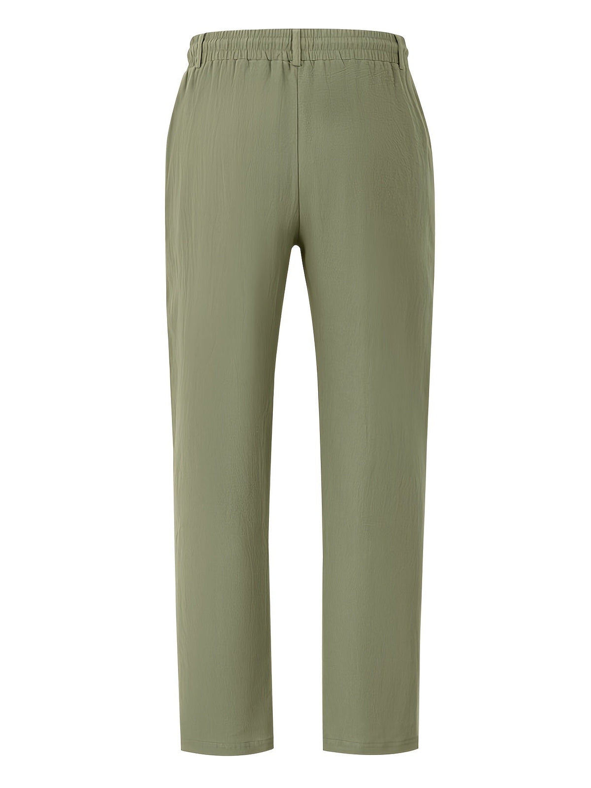 Men's Straight Drawstring Beach Trousers