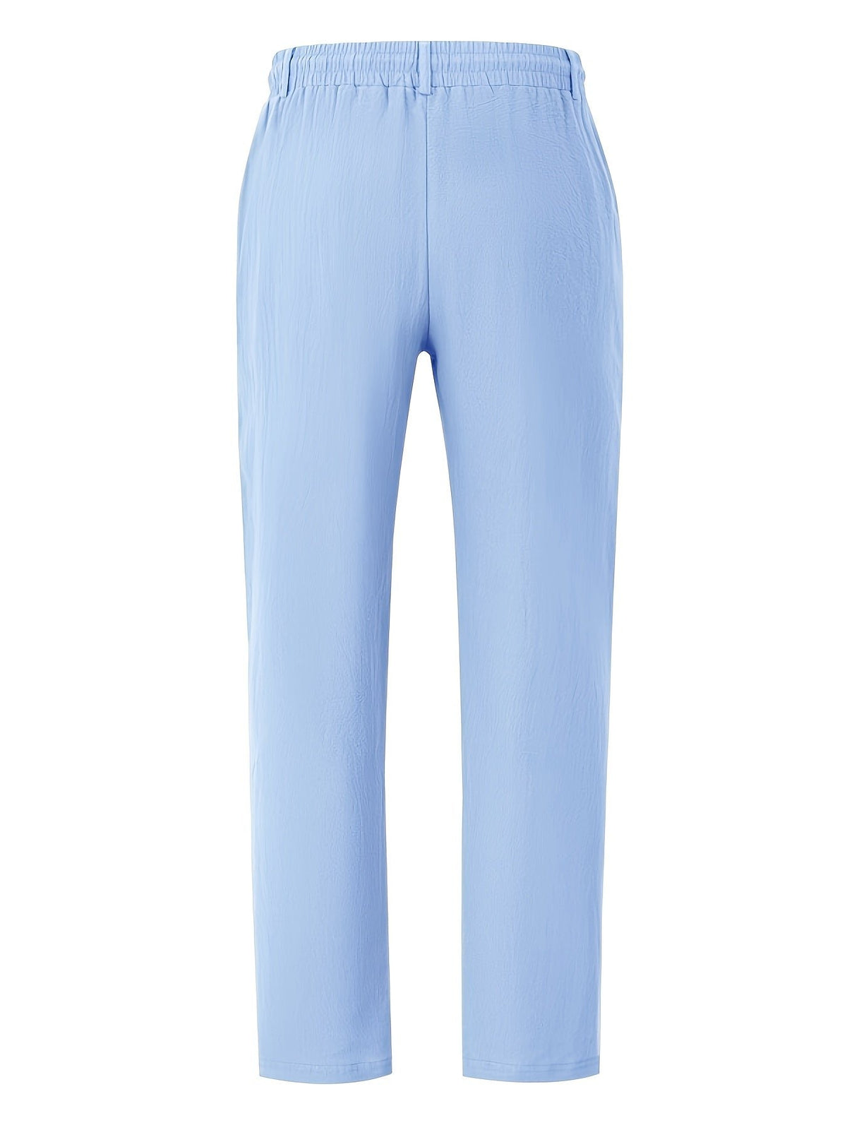 Men's Straight Drawstring Beach Trousers